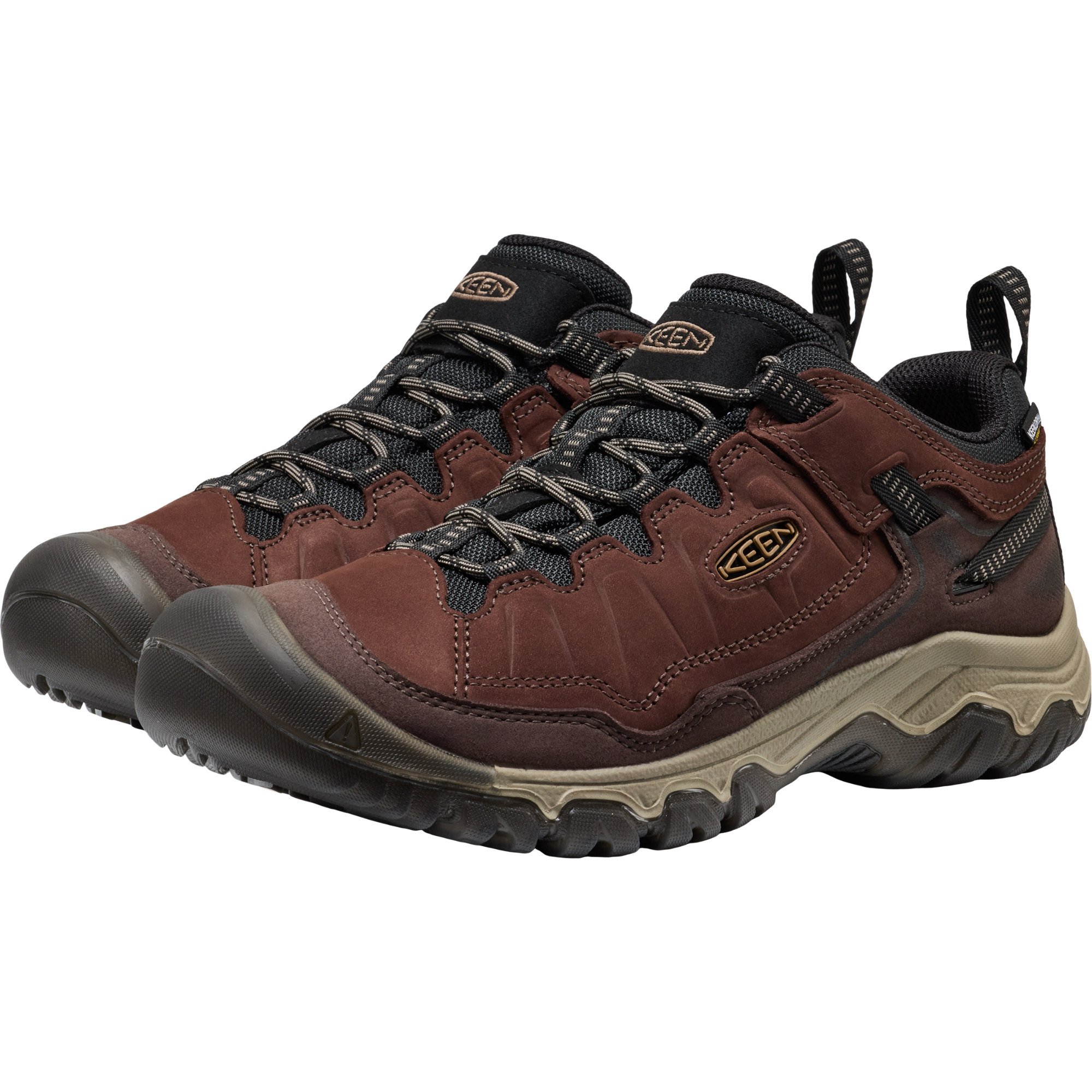 Keen Men's Targhee IV Waterproof Trail Shoes (Java/Bison)