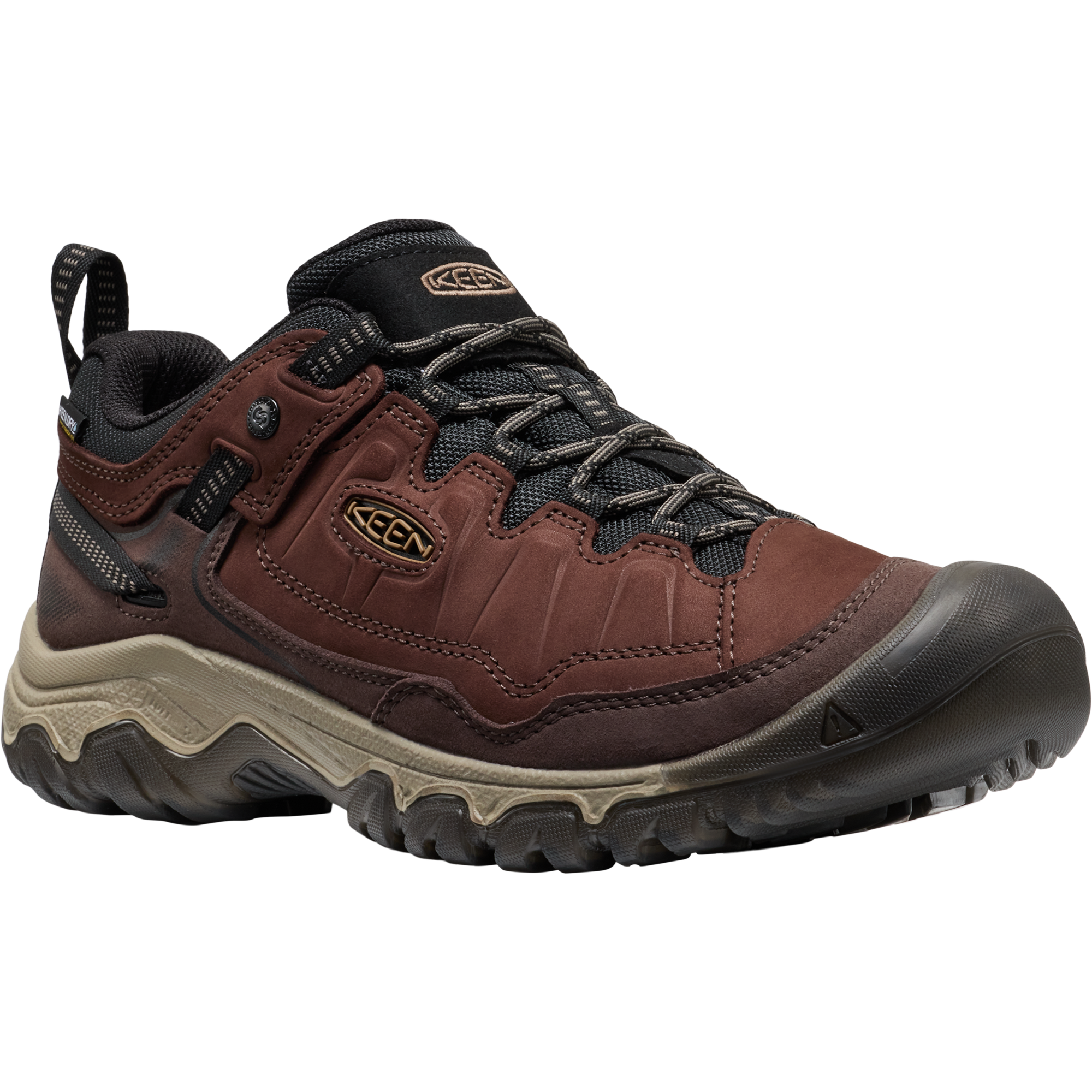 Keen Men's Targhee IV Waterproof Trail Shoes (Java/Bison)