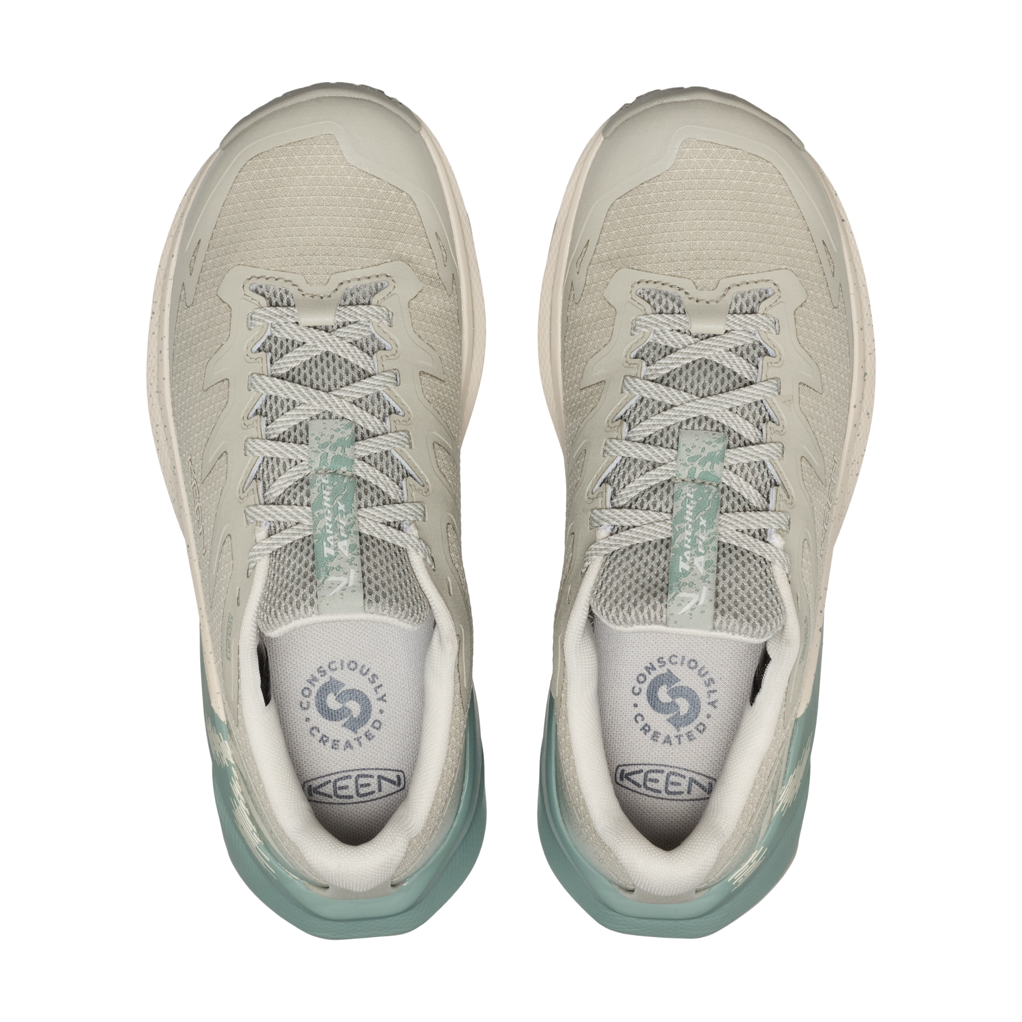 Keen Women's Targhee Apex Waterproof Trail Shoes (Abbey Stone/Birch)