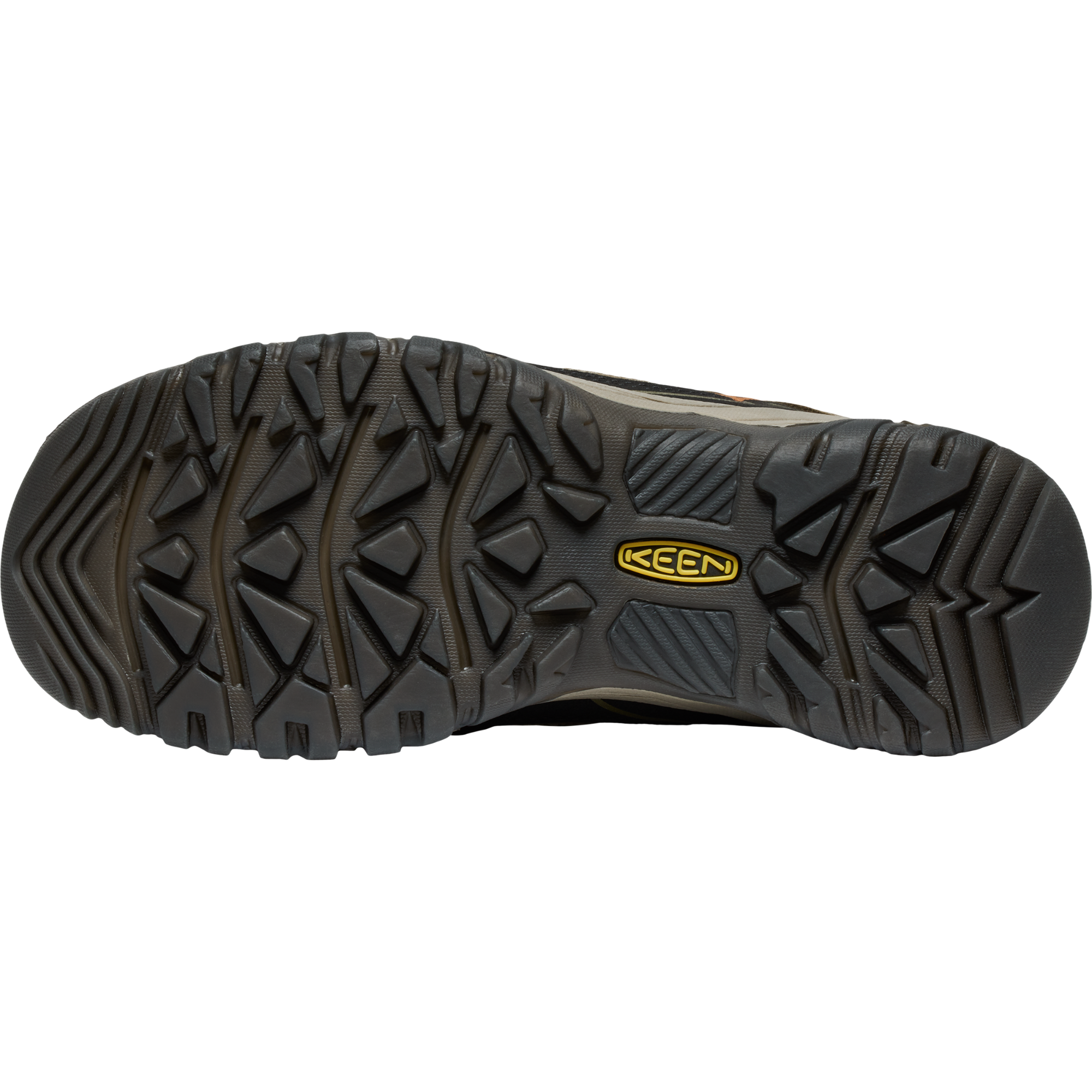 Keen Men's Targhee IV Waterproof Wide Fit Trail Shoes (Sea Turtle/Roasted Pecan)