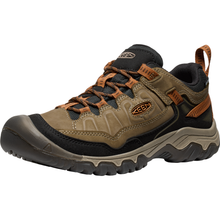 Load image into Gallery viewer, Keen Men&#39;s Targhee IV Waterproof Trail Shoes - WIDE FIT (Sea Turtle/Roasted Pecan)
