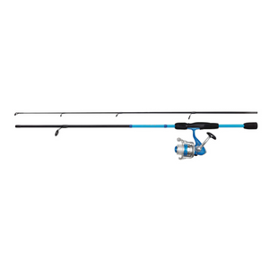 Kinetic 6ft/180cm Kids Little Viking 2 Section Rod + Reel Spinning Combo (5-20g)(Blue)