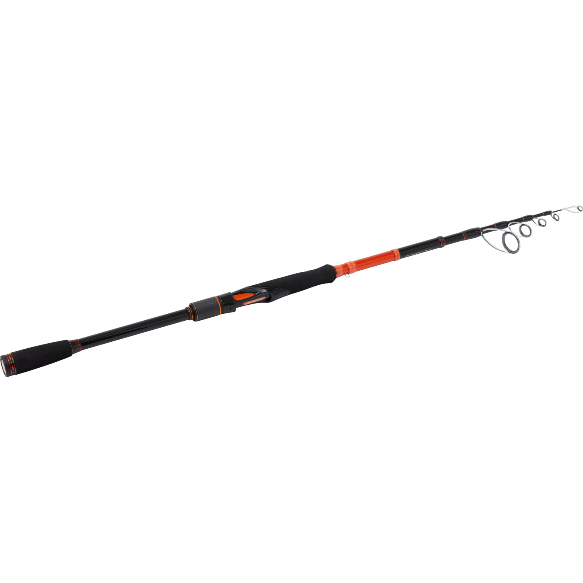 Kinetic 8ft/2.40m Xarann CarbonTech 6 Section Telescopic Spinning Rod (40-60g)