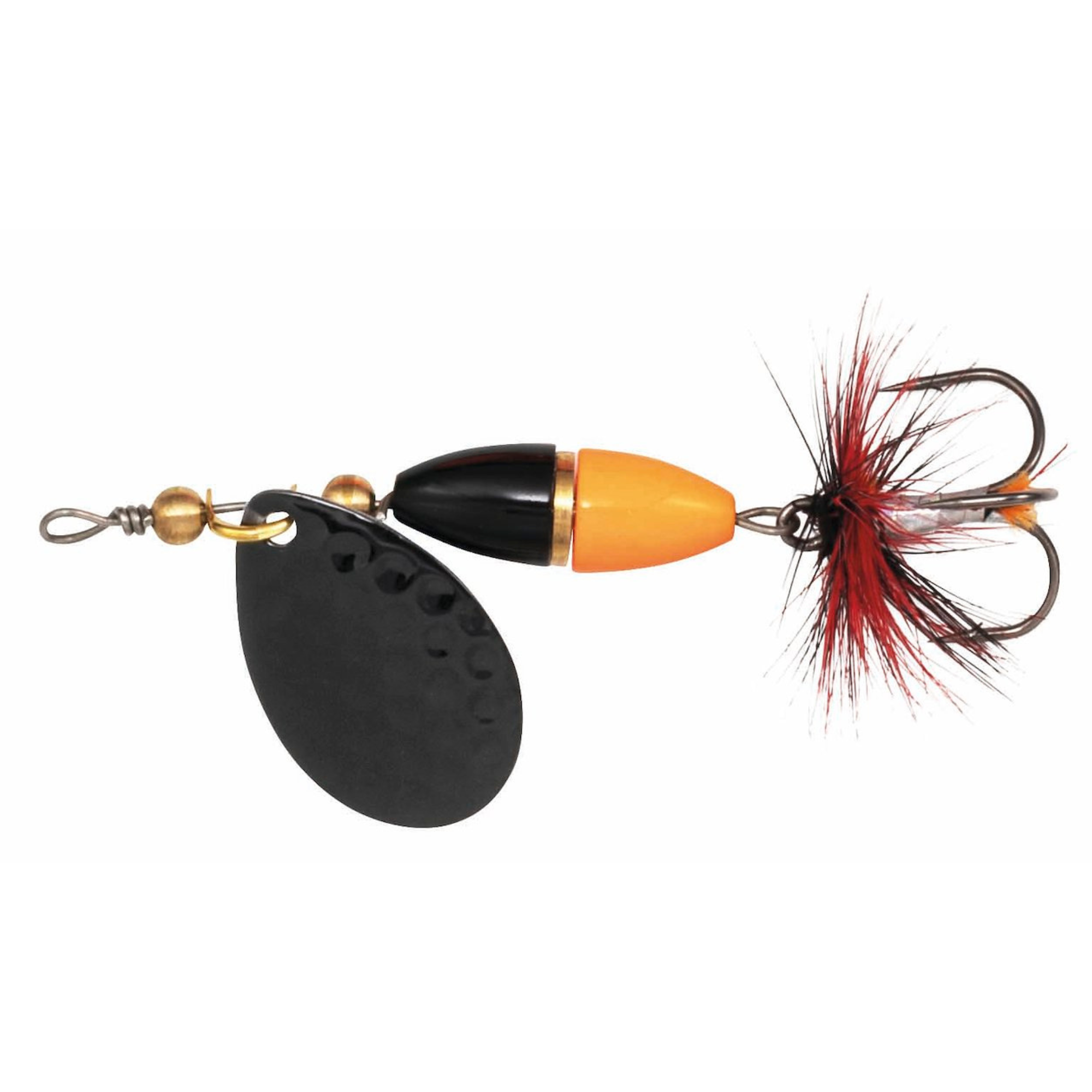 Kinetic Fizz Spinner (5g)(Black/Orange/Gold Ribbon)