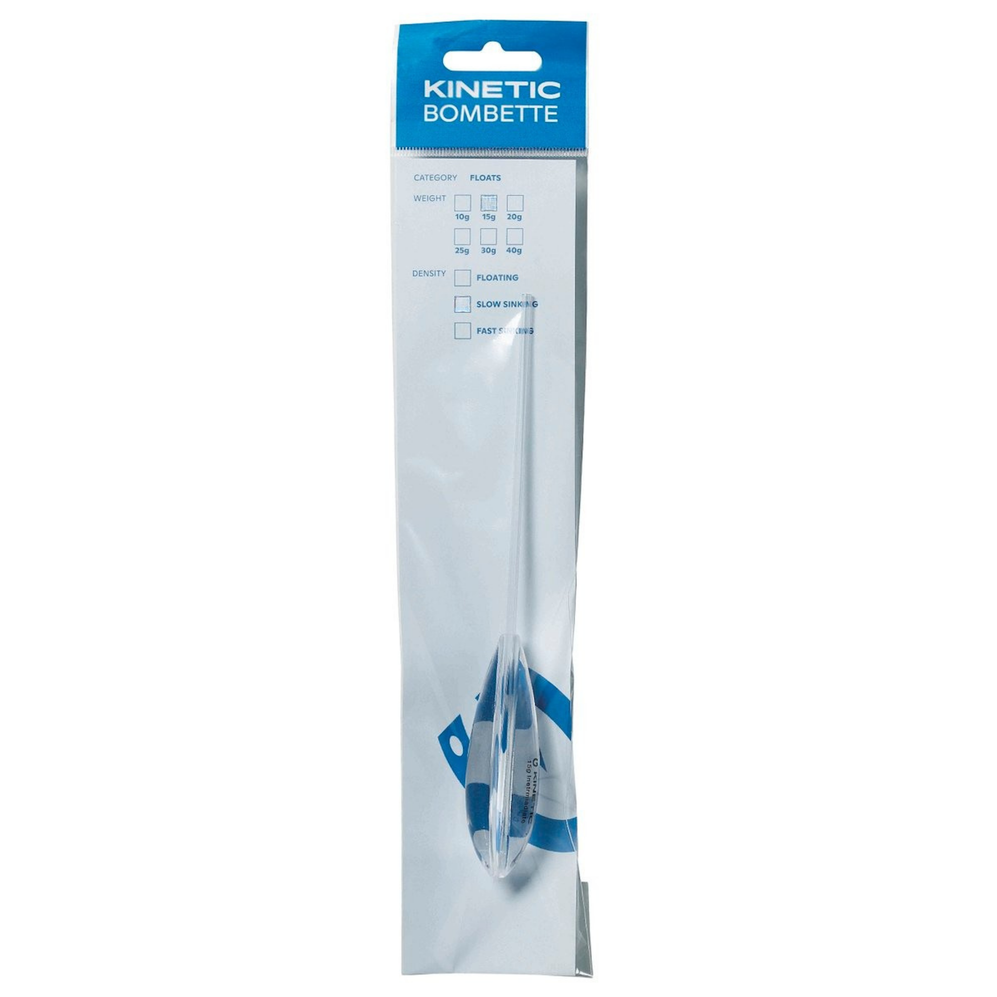 Kinetic Slow Sinking Clear Bombette