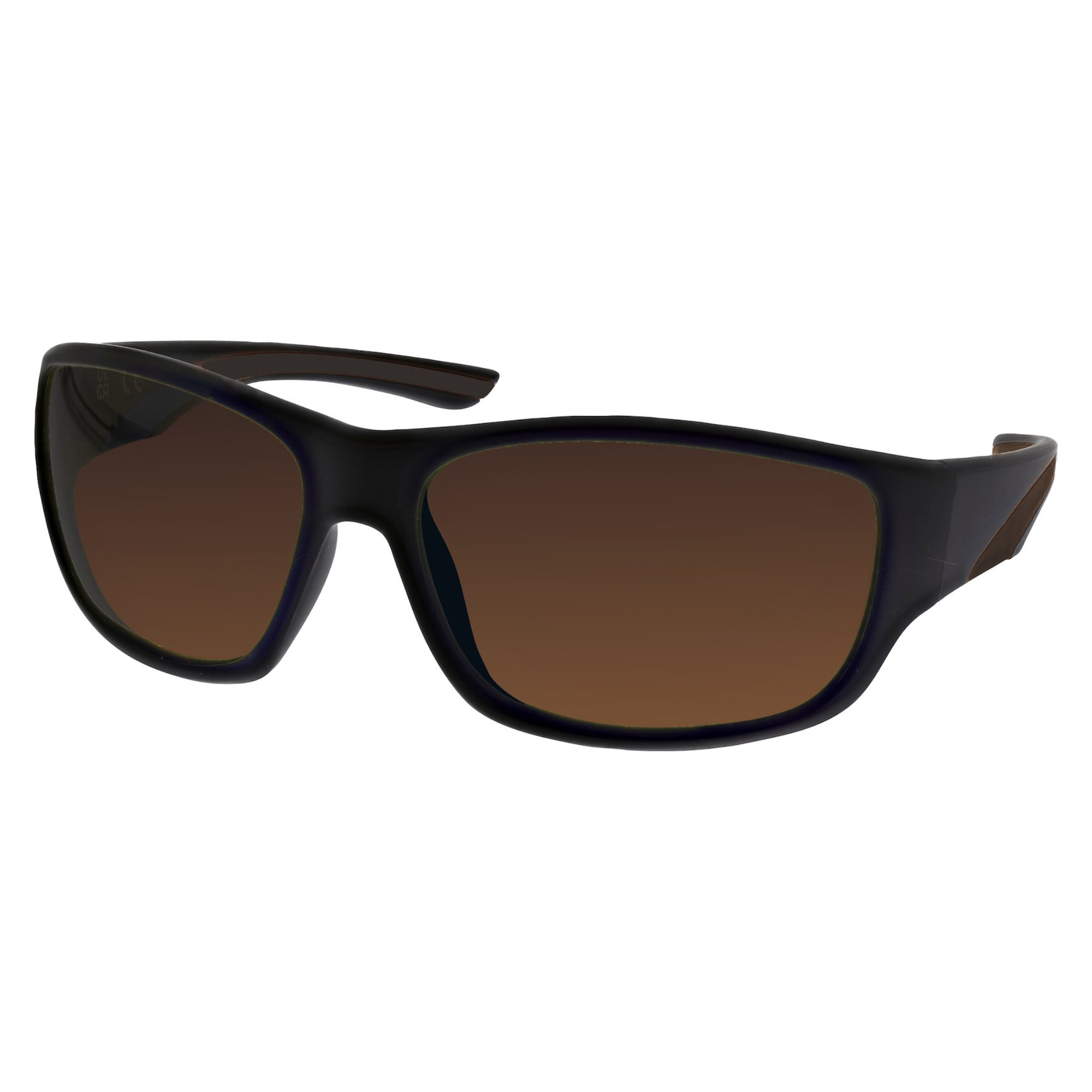 Kinetic Solarglide Polarized Sunglasses Brown Lens G301-759-OS