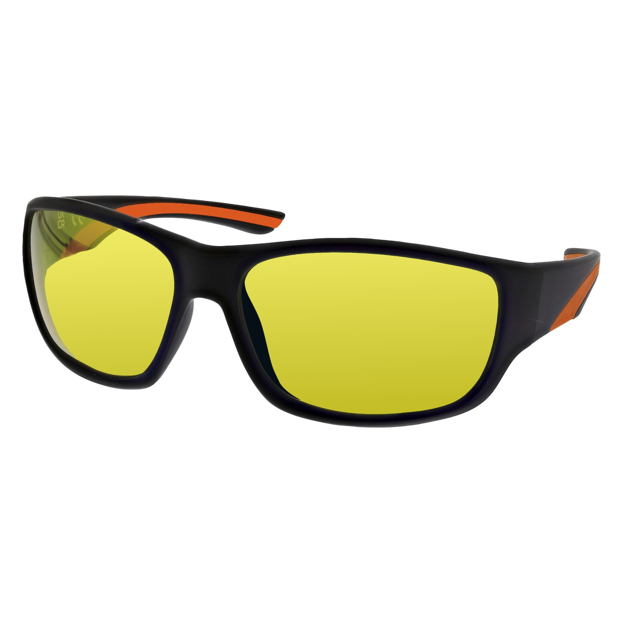 Kinetic Solarglide Polarized Sunglasses Yellow Lens G301-758-OS