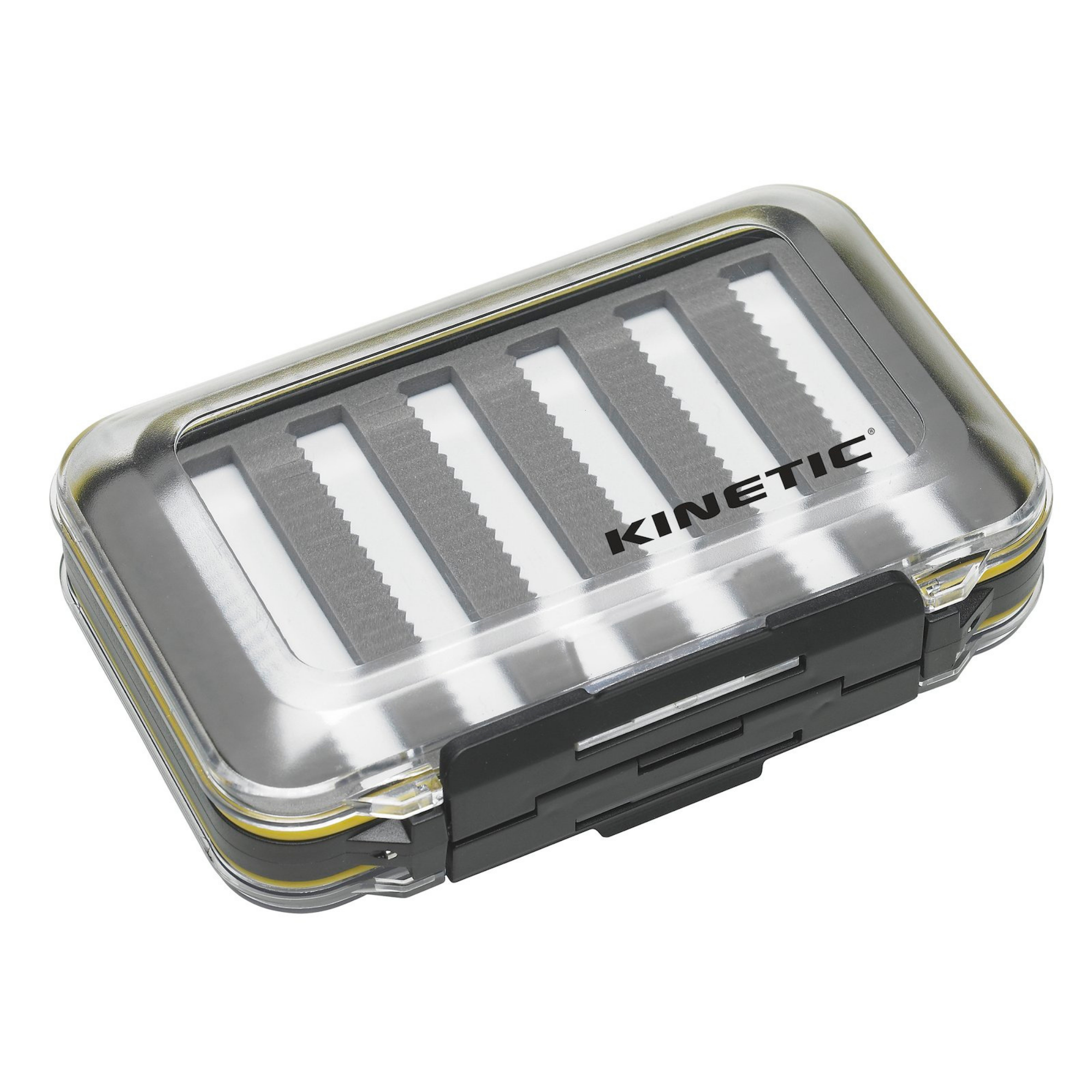 Kinetic Waterproof Fly Box Clear Large G126-095-L