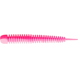 Kinetic Wriggly Soft Plastic Lure (7.5cm/2.1g)(White/Pink)(10 Pack)