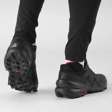Load image into Gallery viewer, Salomon Men&#39;s Speedcross 6 Trail Running Shoes - WIDE FIT (Black/Phantom)
