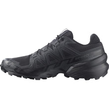 Load image into Gallery viewer, Salomon Men&#39;s Speedcross 6 Trail Running Shoes - WIDE FIT (Black/Phantom)
