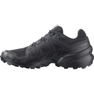 Salomon Men's Speedcross 6 Trail Running Shoes - WIDE FIT (Black/Phantom)