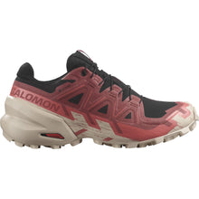 Load image into Gallery viewer, Salomon Women&#39;s Speedcross 6 Gore-Tex Trail Running Shoes (Black/Cow Hide/Faded Rose)
