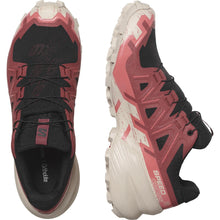 Load image into Gallery viewer, Salomon Women&#39;s Speedcross 6 Gore-Tex Trail Running Shoes (Black/Cow Hide/Faded Rose)
