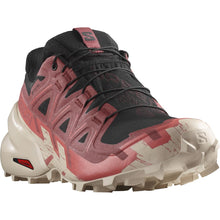 Load image into Gallery viewer, Salomon Women&#39;s Speedcross 6 Gore-Tex Trail Running Shoes (Black/Cow Hide/Faded Rose)
