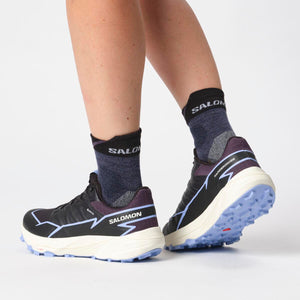 Salomon Women's Thundercross Gore-Tex Trail Running Shoes (Black/Nightshade/Hydrangea)