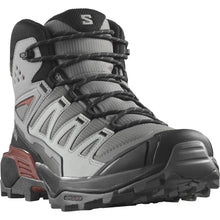 Load image into Gallery viewer, Salomon Men&#39;s X Ultra 360 Gore-Tex Mid Trail Boots (Pewter/Black/Burnt Henna)
