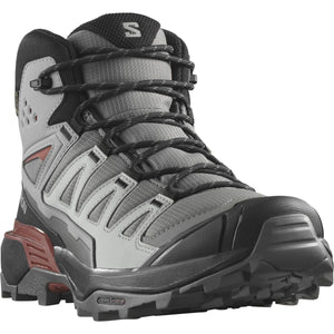 Salomon Men's X Ultra 360 Gore-Tex Mid Trail Boots (Pewter/Black/Burnt Henna)