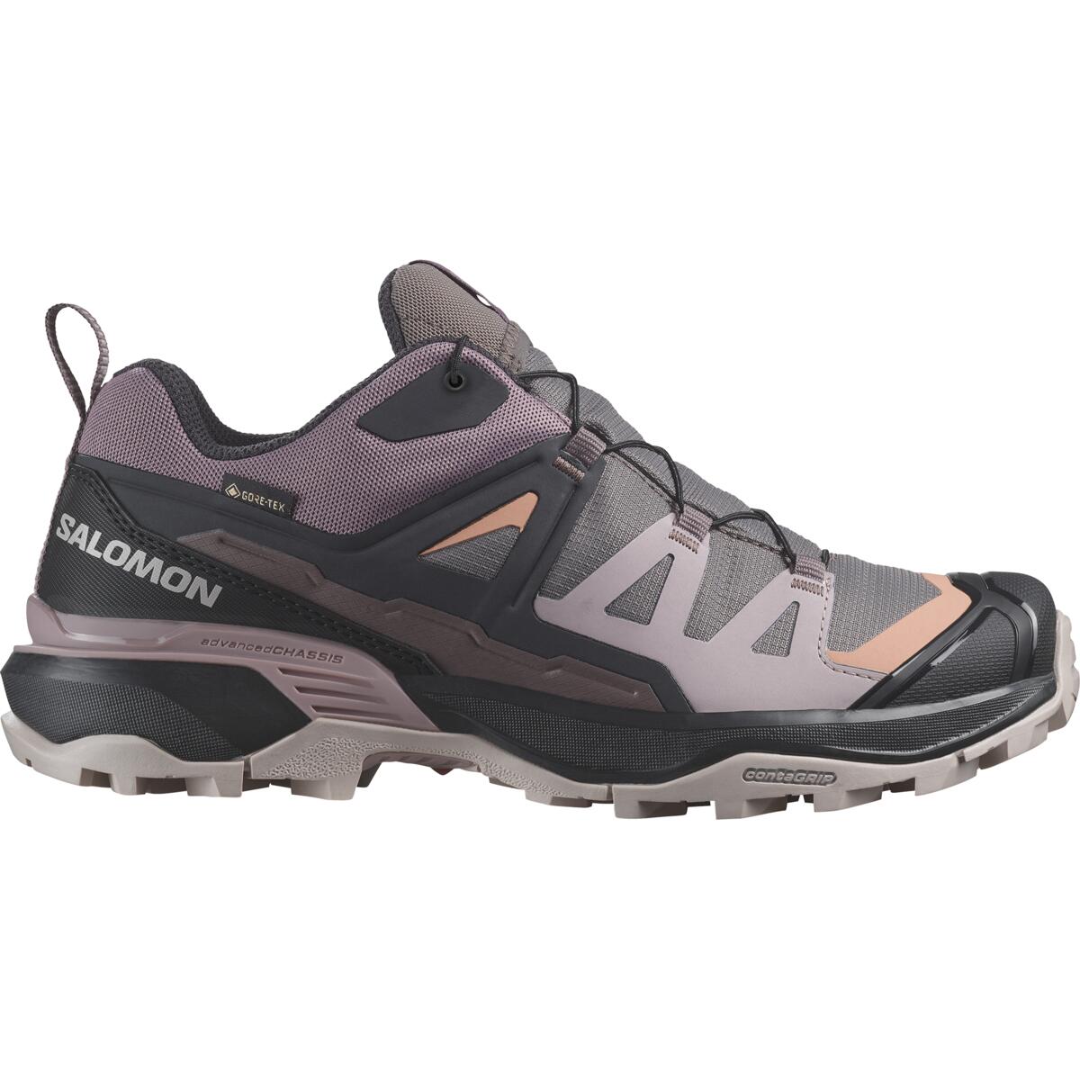 Salomon Women's X Ultra 360 Gore-Tex Trail Shoes (Plum Kitten/Phantom/Cork)