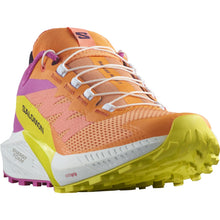 Load image into Gallery viewer, Salomon Women&#39;s Sense Ride 5 Trail Running Shoes (Bird of Paradise/White/Sulphur Spring)
