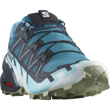 Load image into Gallery viewer, Salomon Women&#39;s Speedcross 6 Trail Running Shoes (Tahide/Carbon/Tea)
