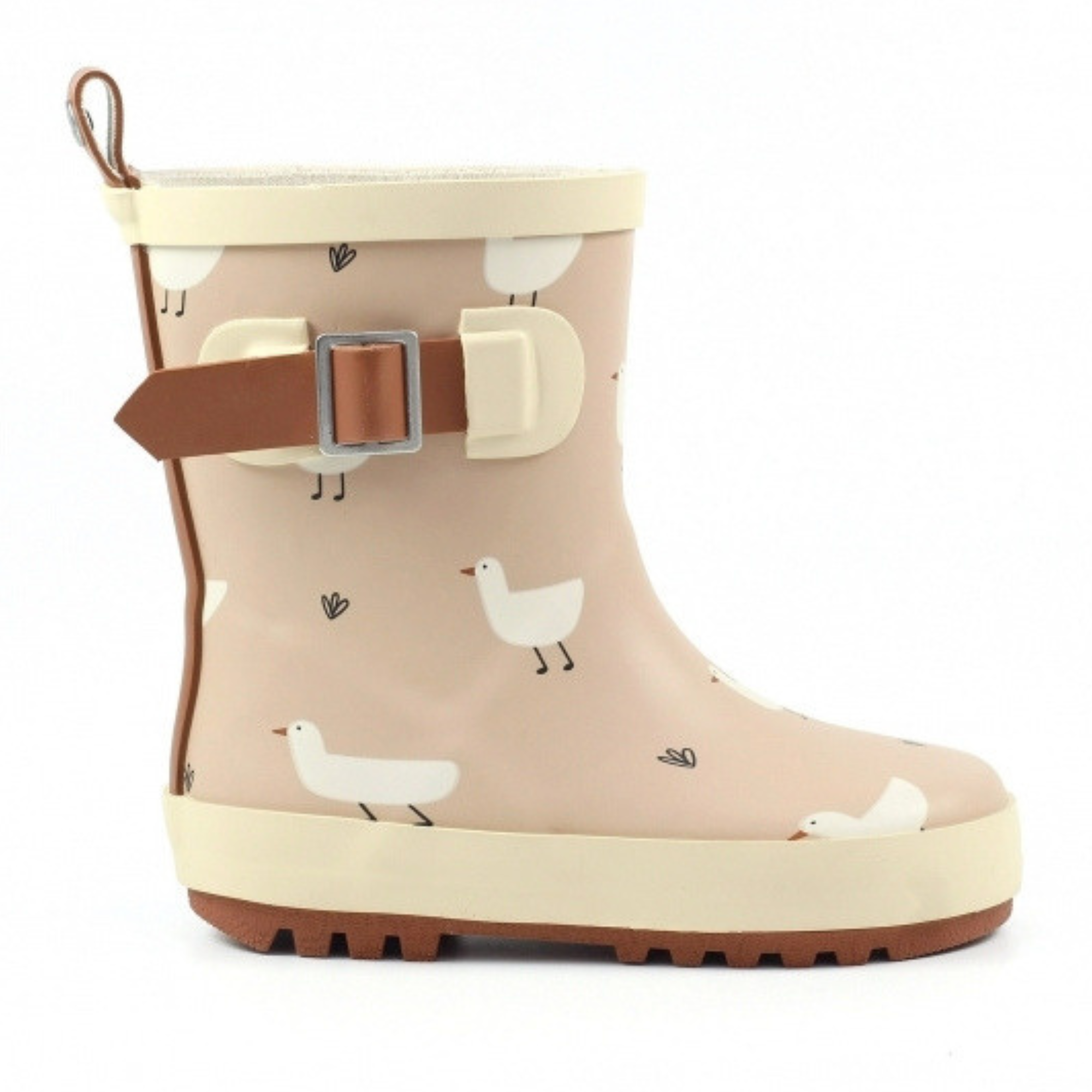 Lazy Dogz Toddler Downy Wellies (Beige)(Sizes C5-C11)
