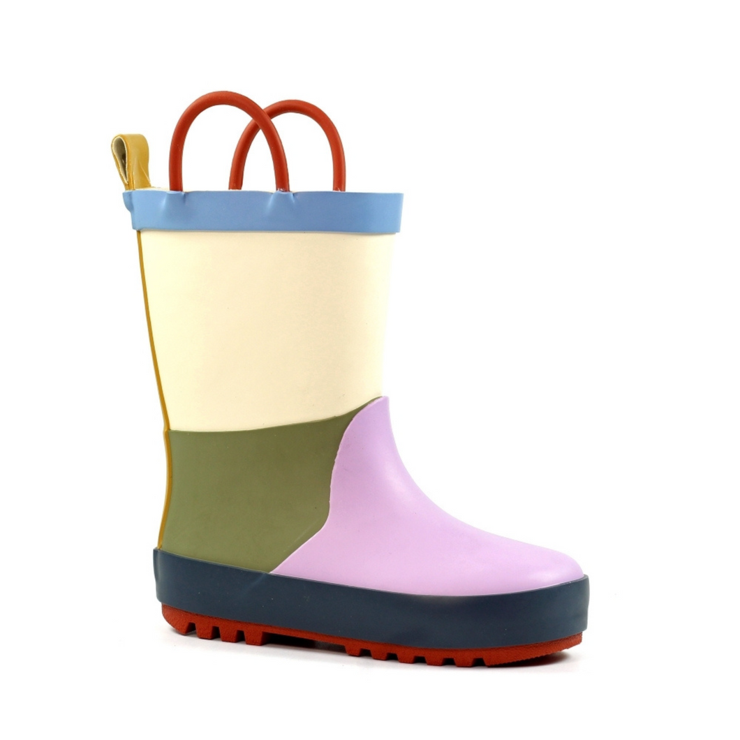 Lazy Dogz Toddler Bubblegum Wellies (Lilac)(Sizes EU22-29)