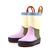 Load image into Gallery viewer, Lazy Dogz Toddler Bubblegum Wellies (Lilac)(Sizes EU22-29)
