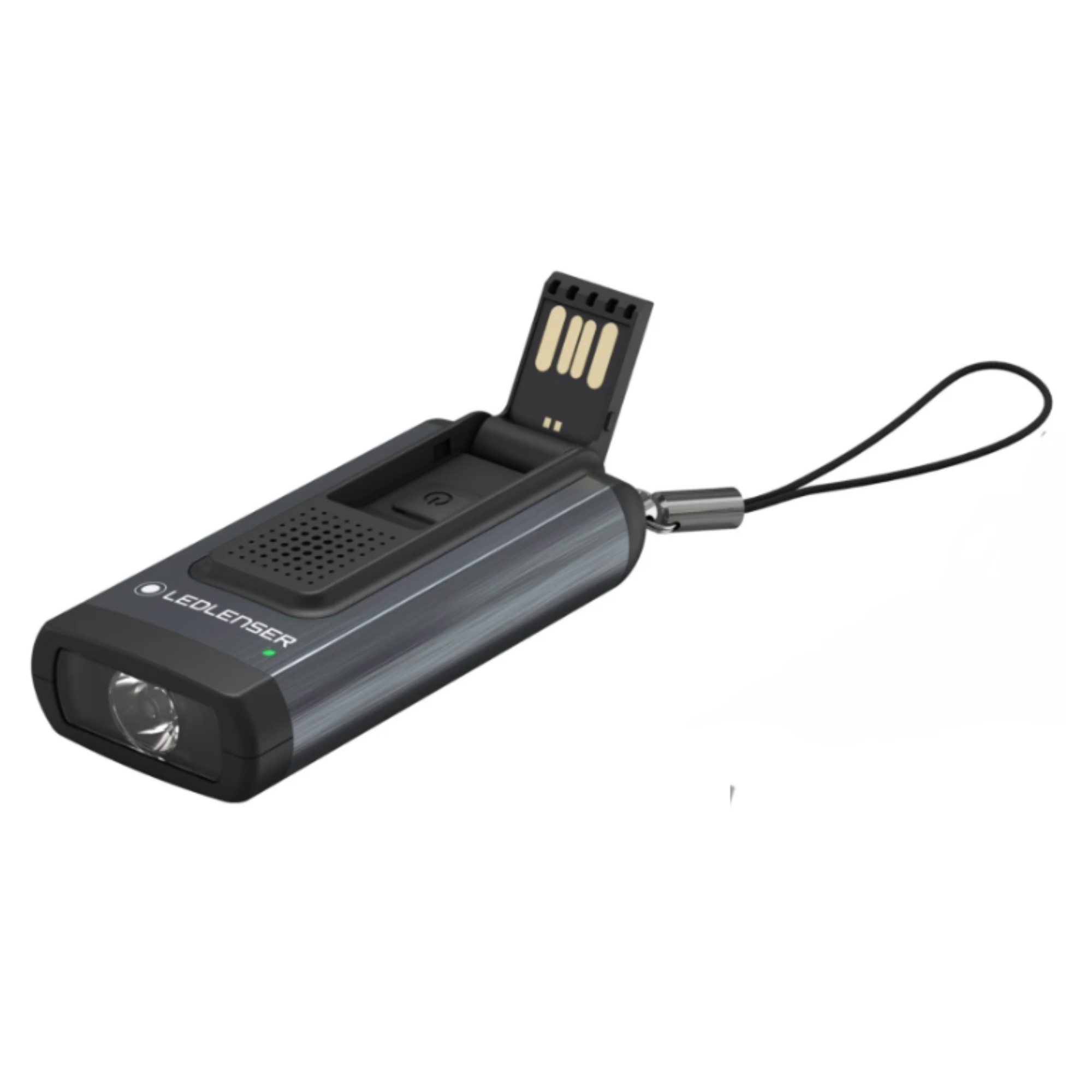 Ledlenser K6R Safety Rechargable LED Keyring Torch (Grey)