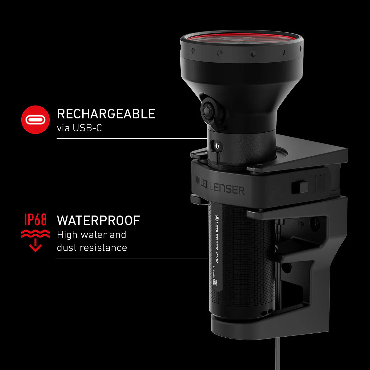 Ledlenser P18R Core Rechargeable Torch