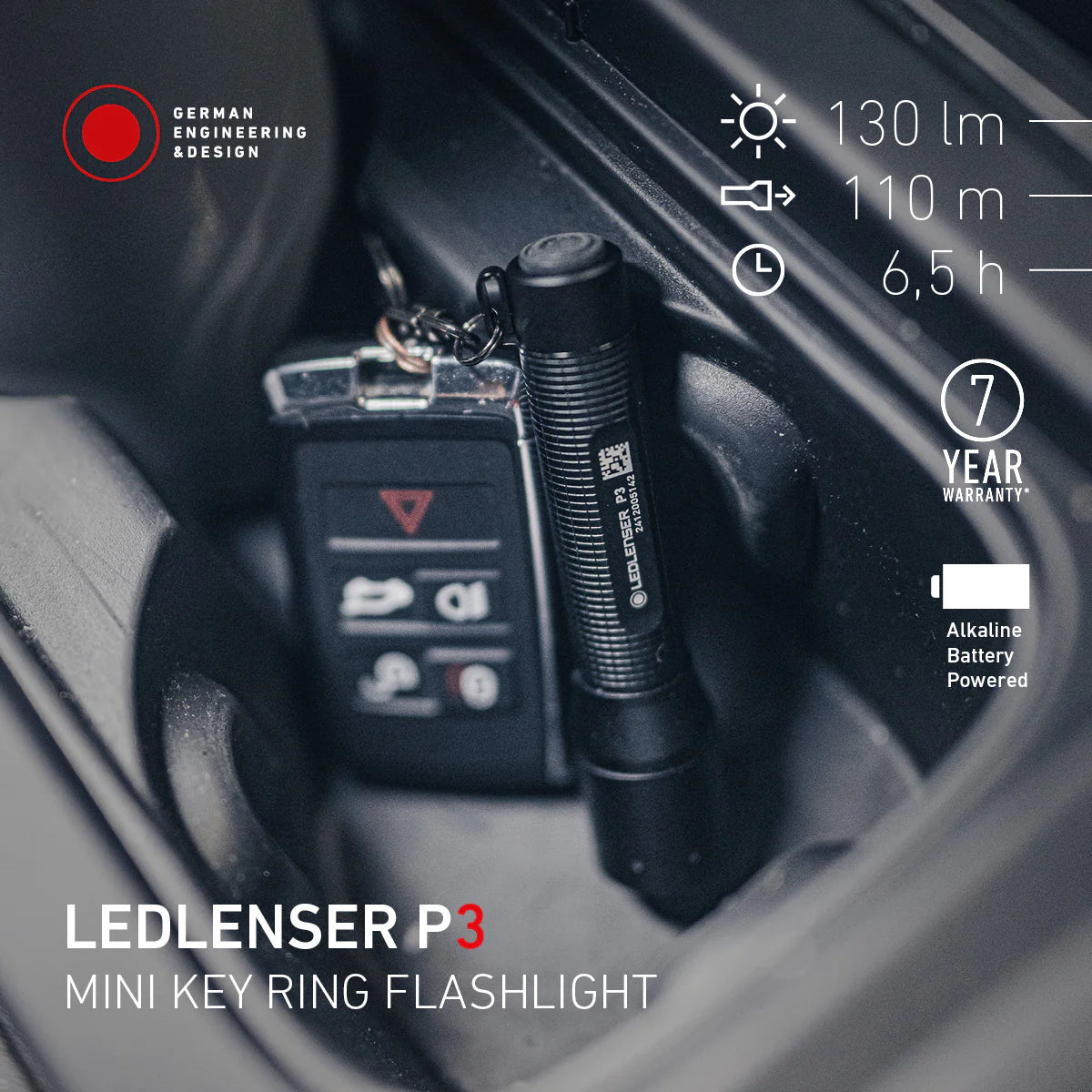 Ledlenser P3 Core LED Keyring Torch