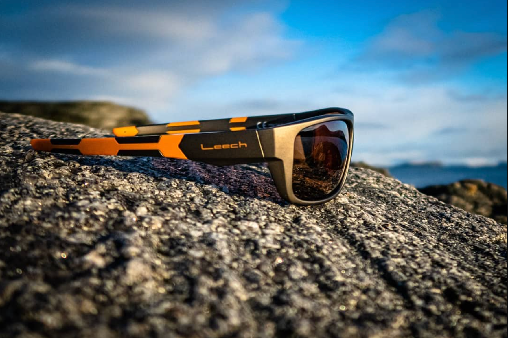 Leech Moonstone Polarized Sunglasses (Orange/Copper)