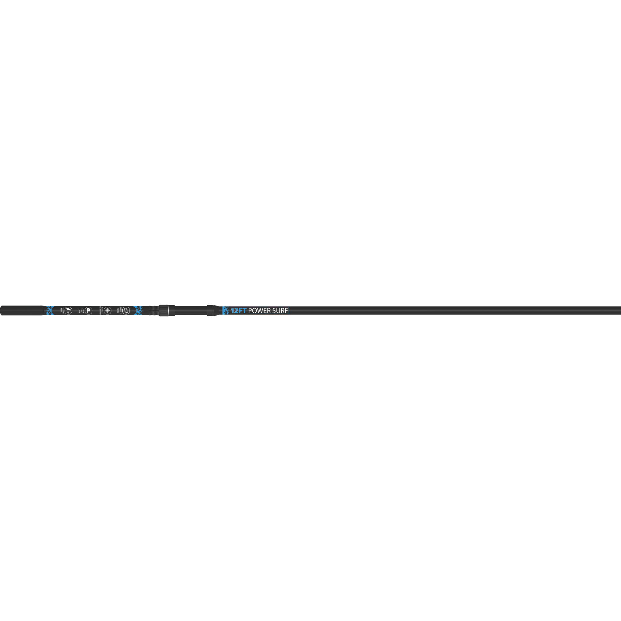 Leeda 12ft/3.65m Powersurf Sea 2 Section Beachcaster Rod (4-6oz)