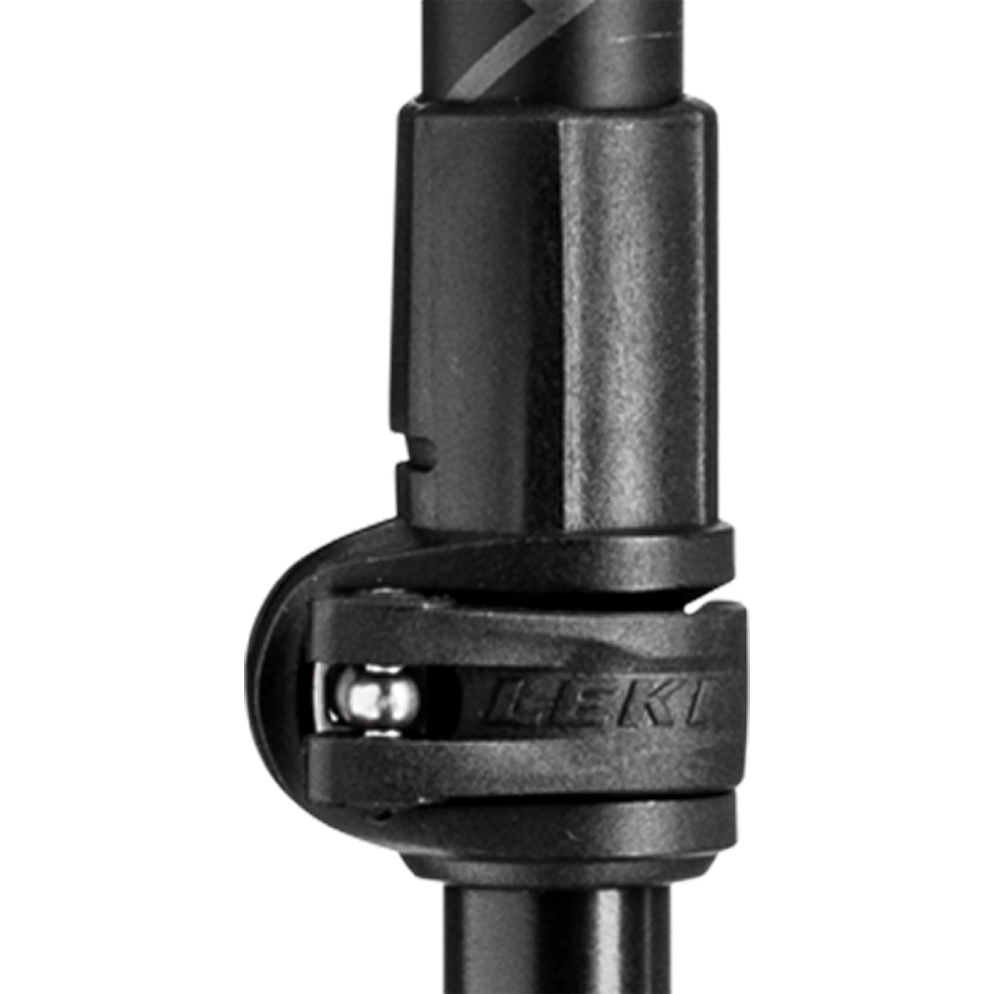 Leki Khumbu Hiking/Trekking Poles (Dark Anthracite/White/Bright Red)(Pair)