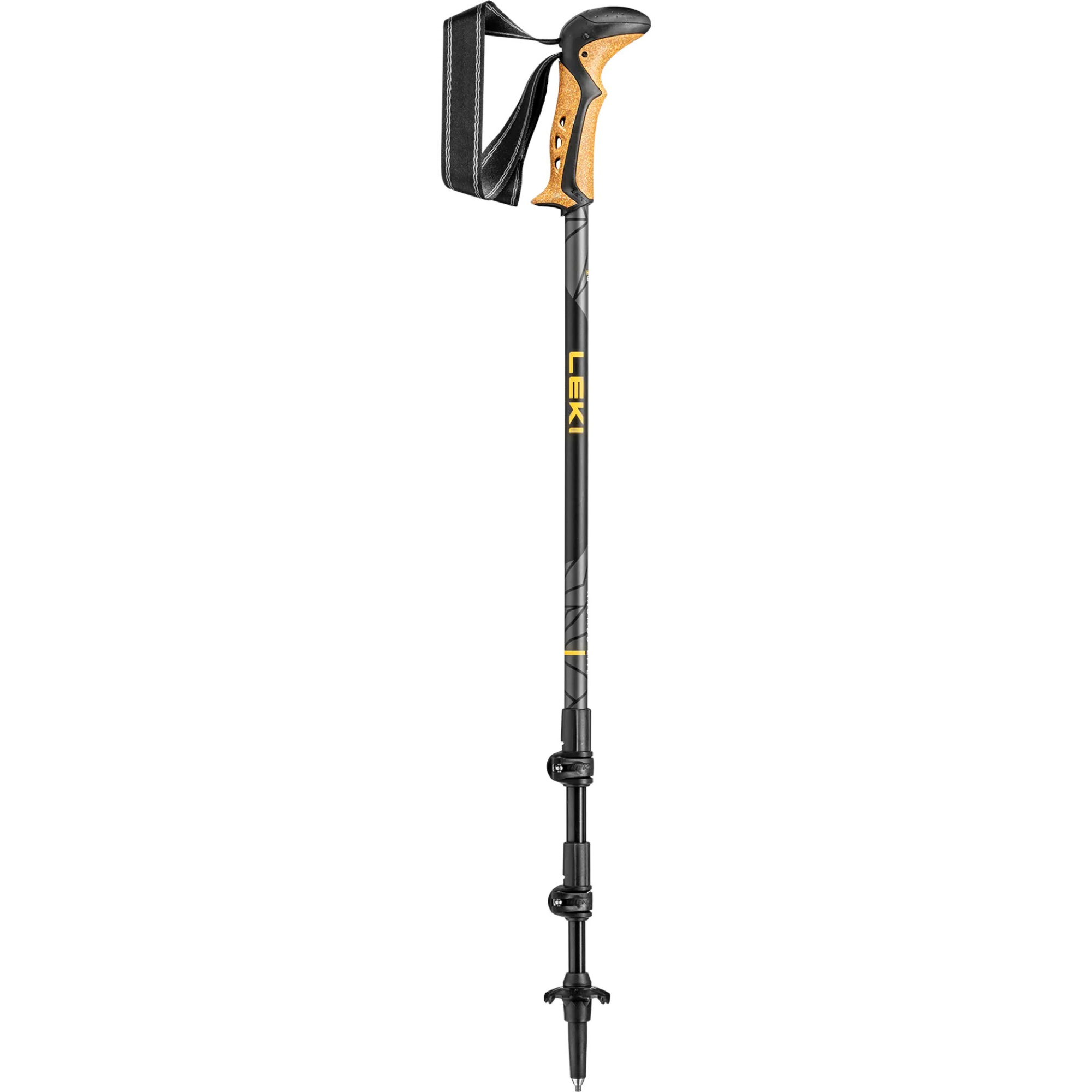 Leki Khumbu Lite Hiking/Trekking Poles (Mango/Dark Anthracite/Black)(Pair)