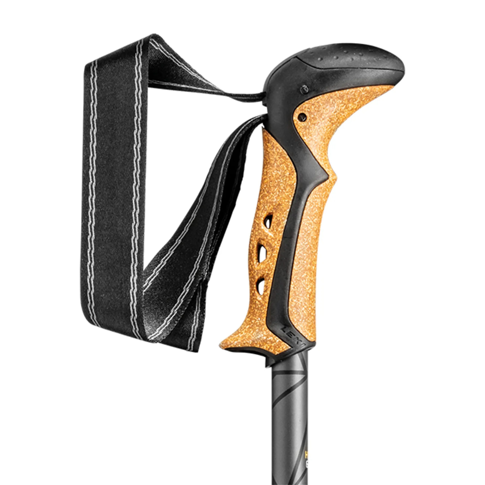 Leki Khumbu Lite Hiking/Trekking Poles (Mango/Dark Anthracite/Black)(Pair)