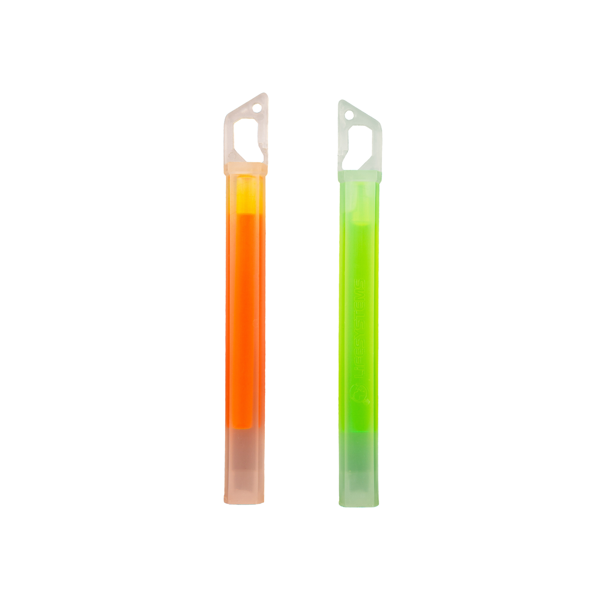 Lifesystems 15 Hour Glow Sticks (Green/Orange)(2 Pack)