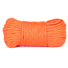 Load image into Gallery viewer, Lifesystems 550lb 7-Core Paracord (33m)(Reflective Orange)
