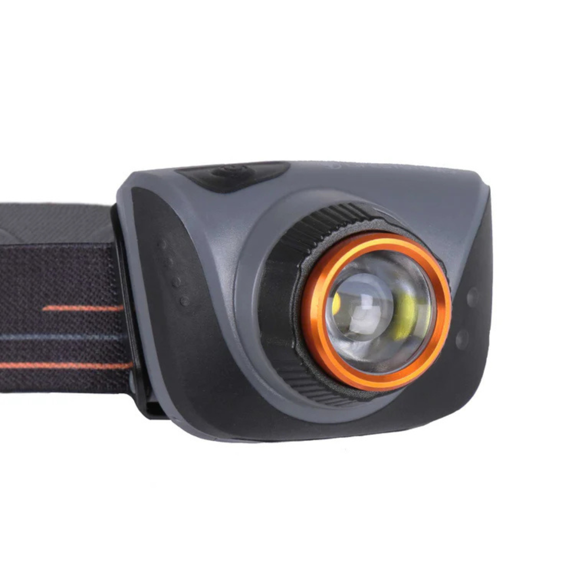 Lifesystems Intensity 580 Rechargeable LED Headtorch (Black/Orange)