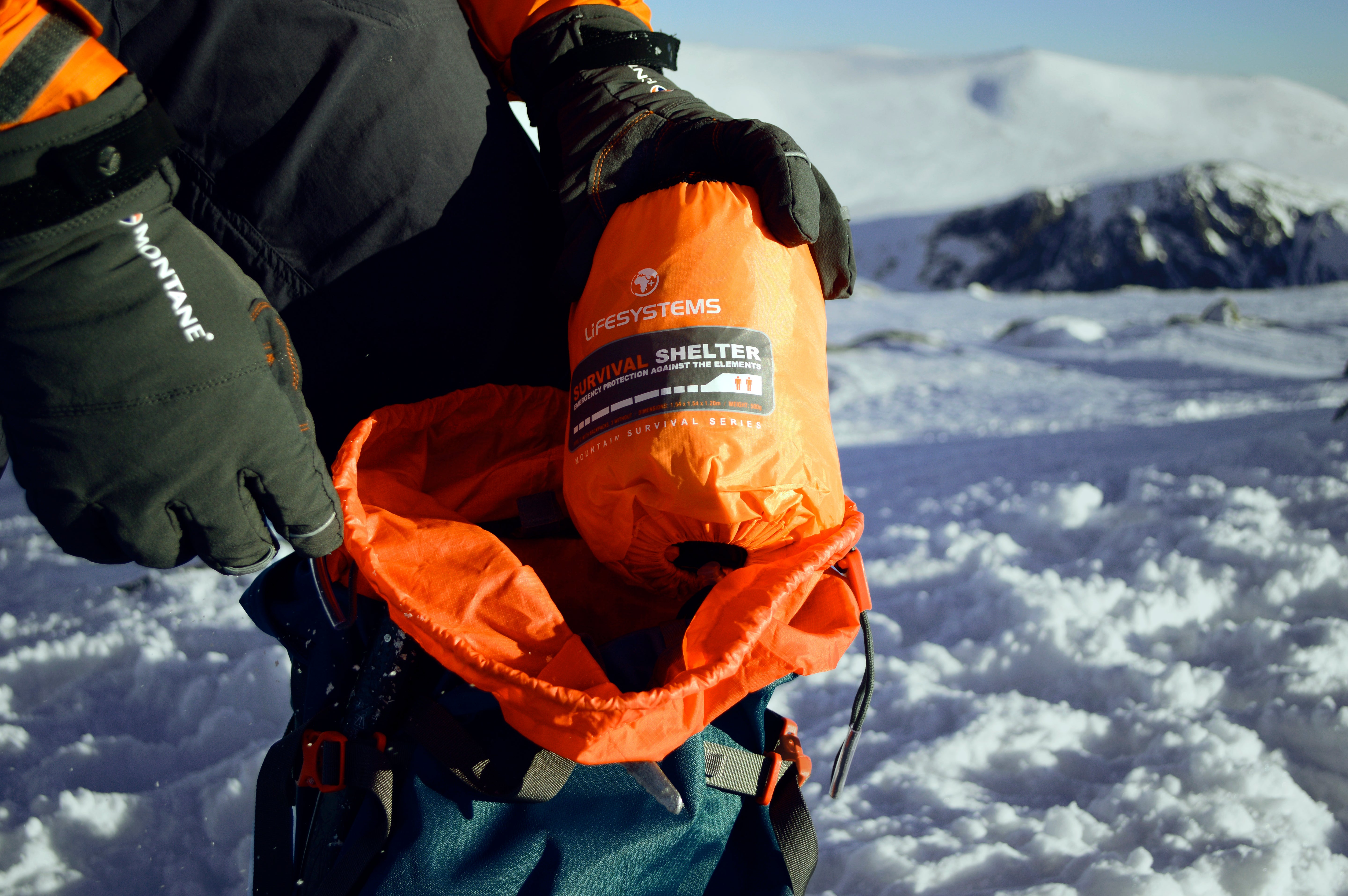 Lifesystems Survival Shelter (2 People)(Orange)