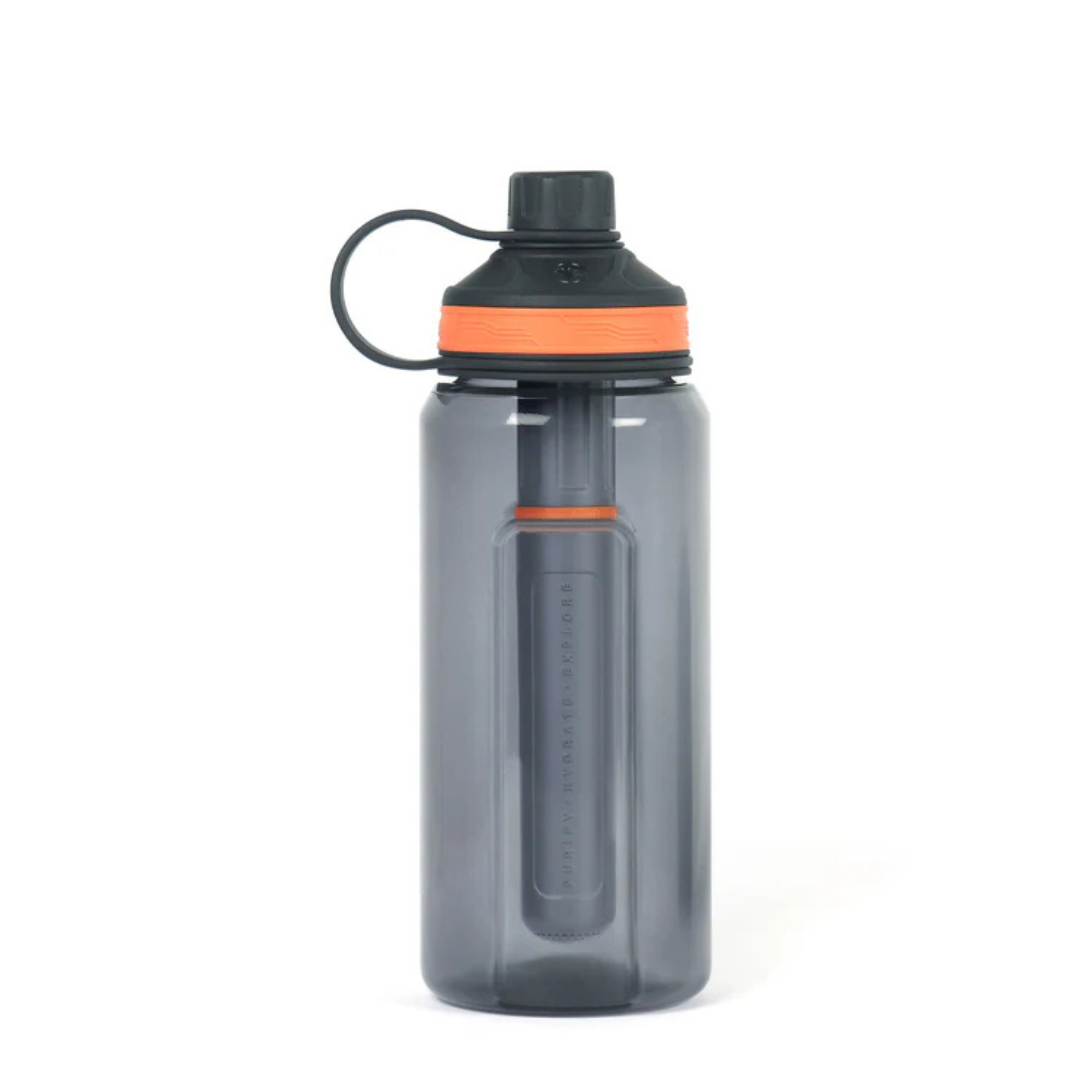 Lifesystems Water Filter & Purifier Bottle (1L)(Grey)