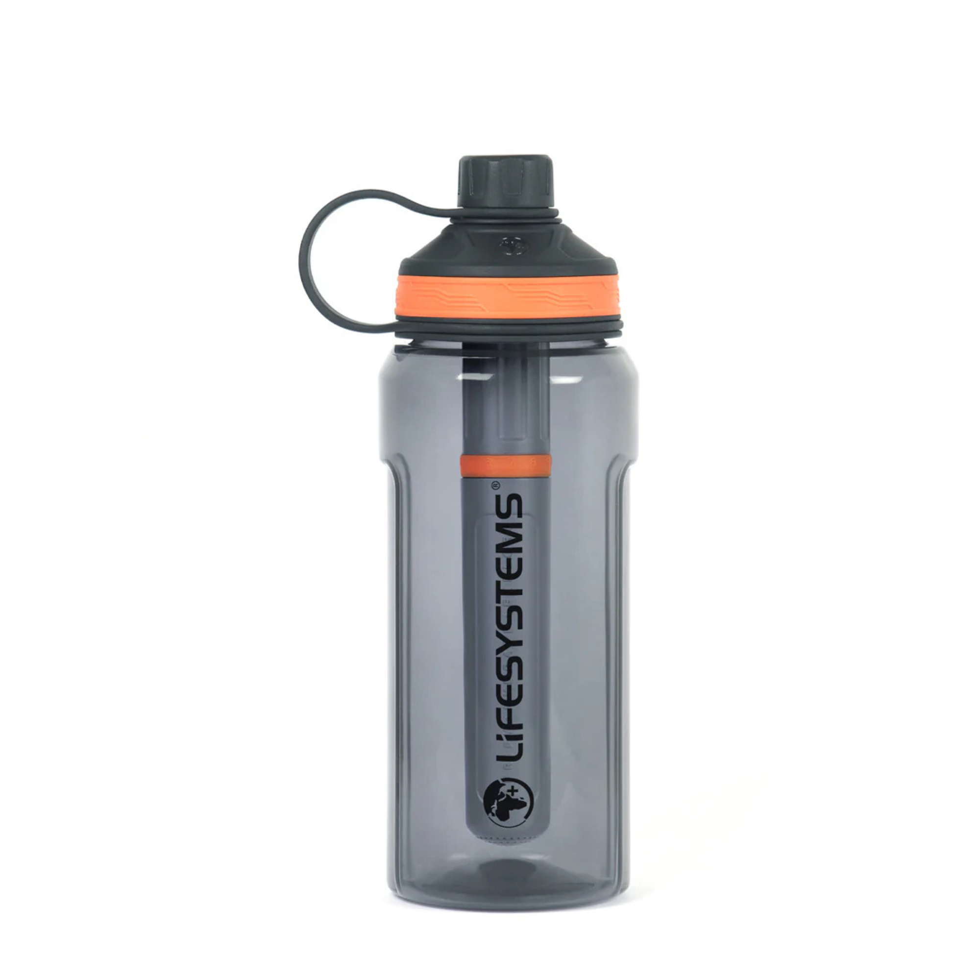 Lifesystems Water Filter & Purifier Bottle (1L)(Grey)
