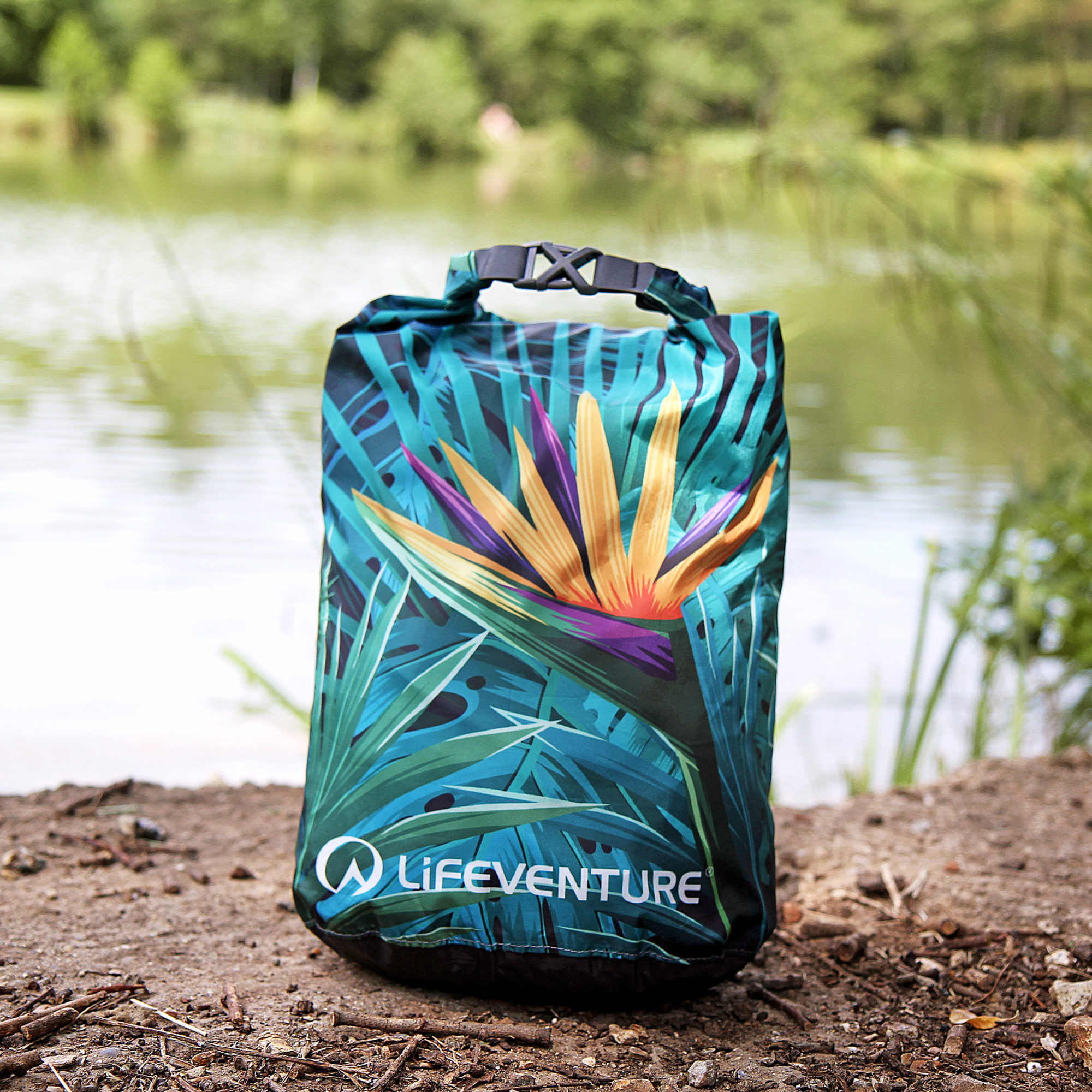 Lifeventure Printed 5L Dry Bag (Tropical)