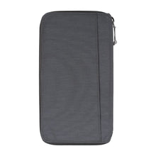 Load image into Gallery viewer, Lifeventure RFiD Recycled Travel Wallet (Grey)
