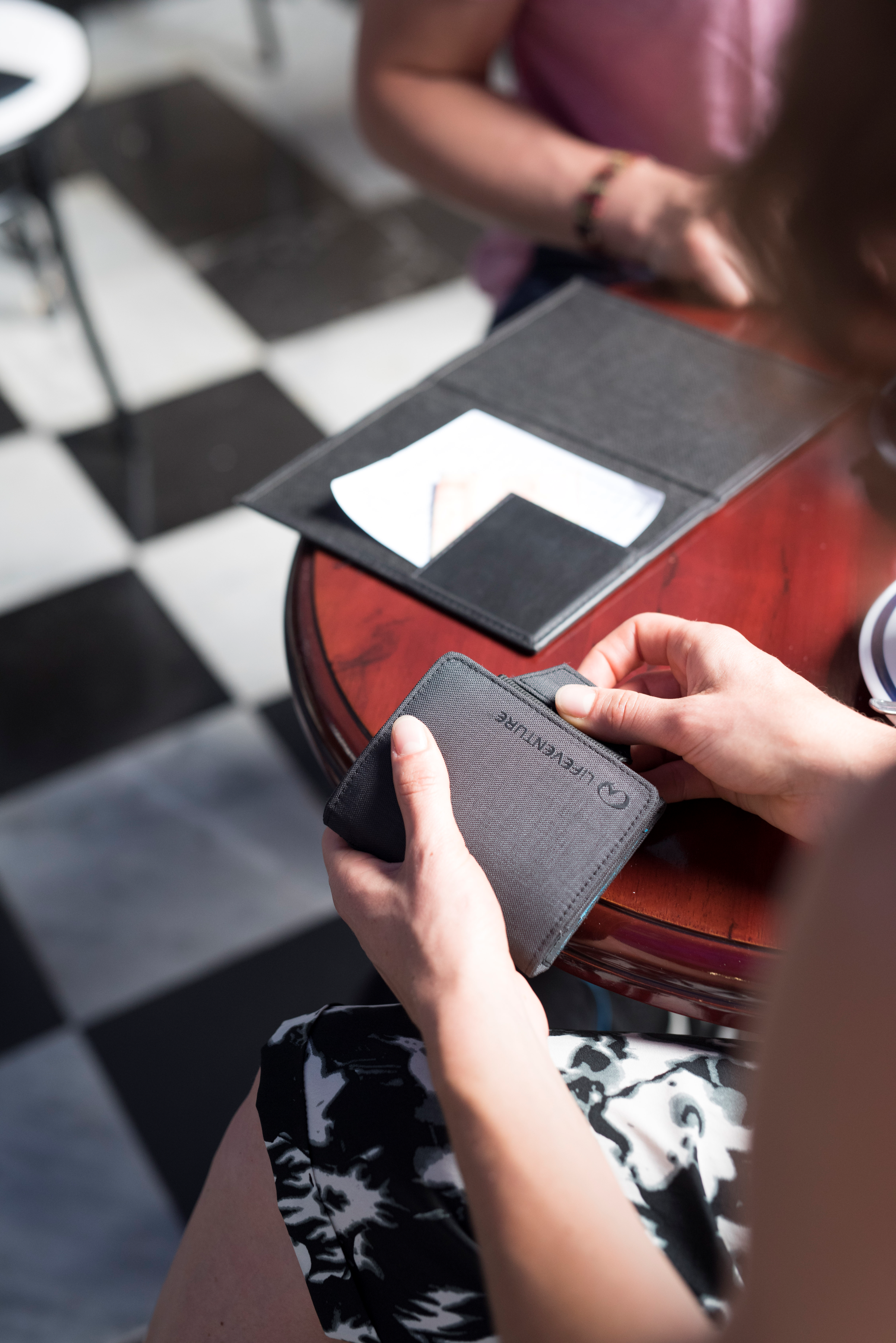 Lifeventure RFiD Recycled Wallet (Grey)