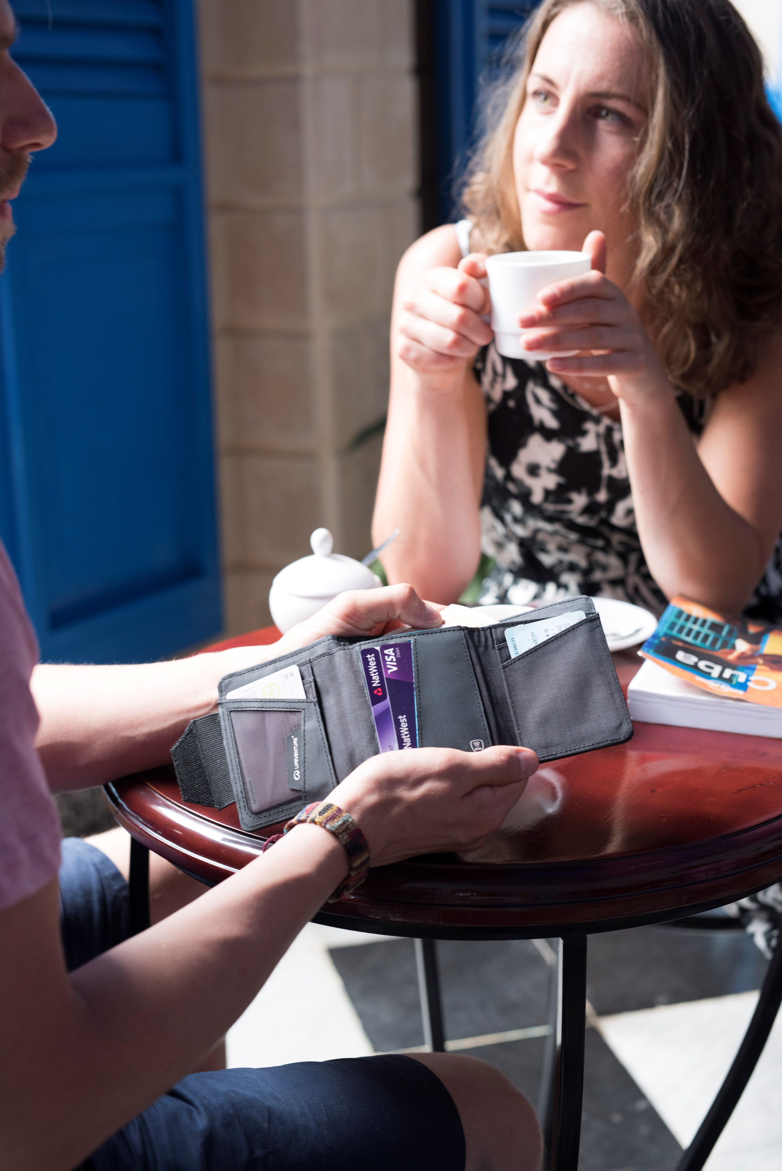 Lifeventure RFiD Recycled Wallet (Grey)