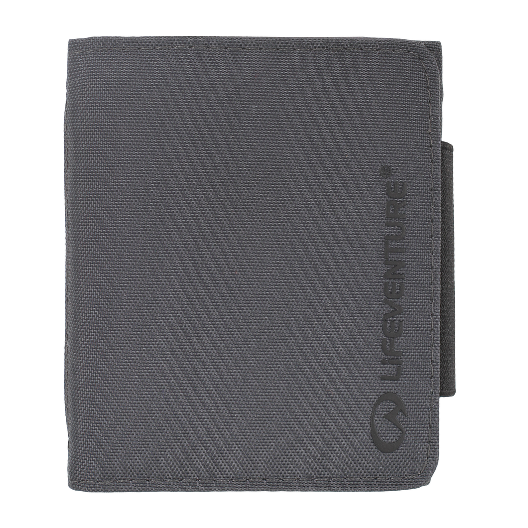 Lifeventure RFID Recycled Wallet (Grey)