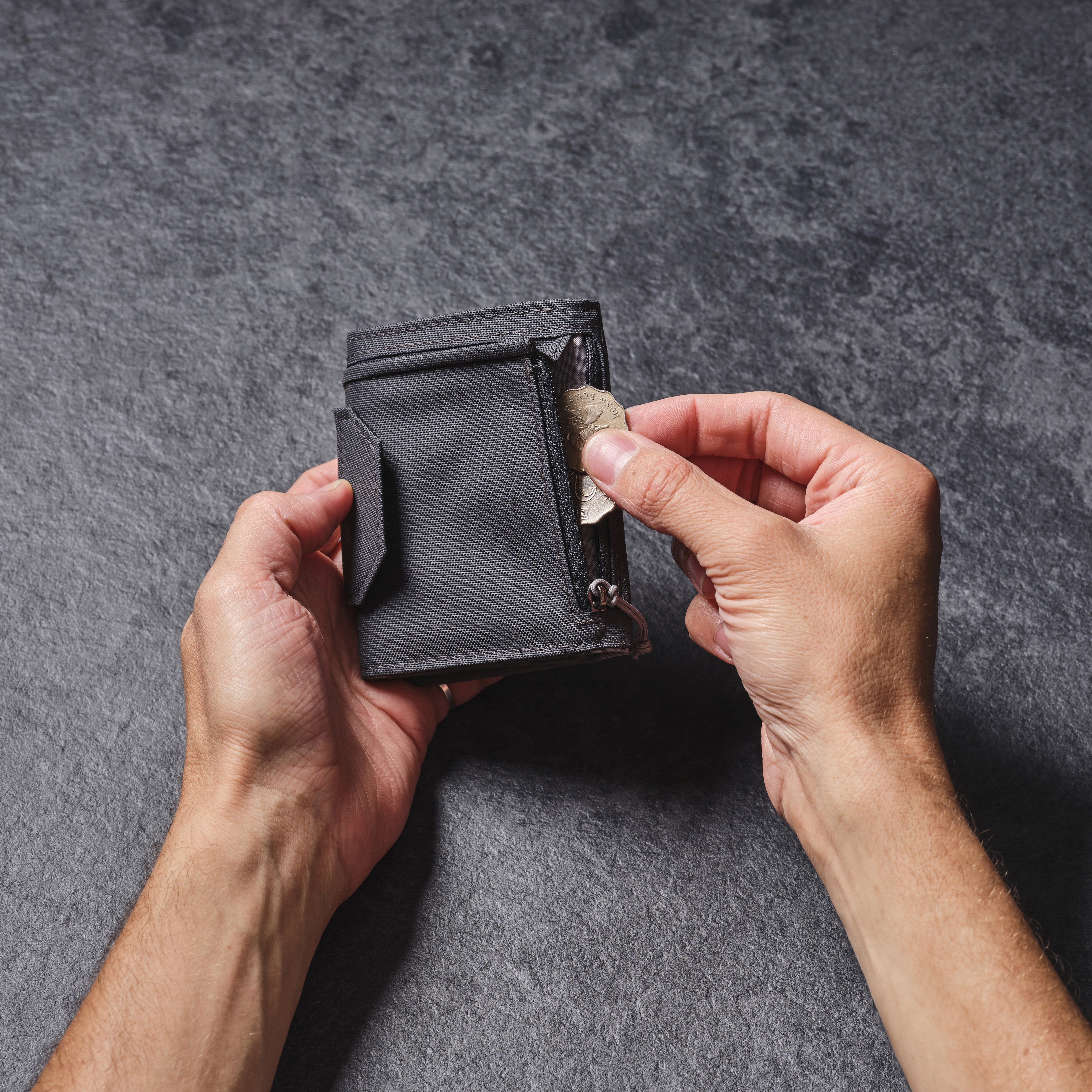 Lifeventure RFiD Recycled Wallet (Grey)