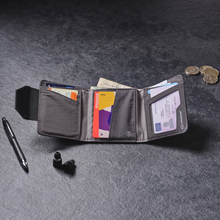 Load image into Gallery viewer, Lifeventure RFID Recycled Wallet (Grey)

