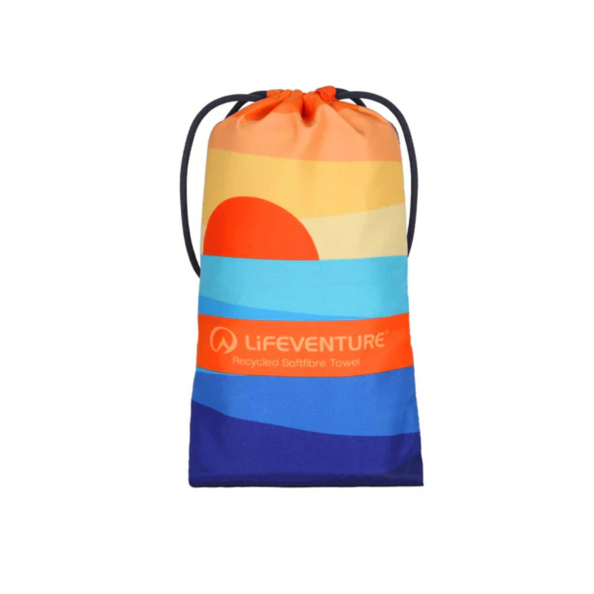 Lifeventure Recycled SoftFibre Giant Trek Towel (Sun)